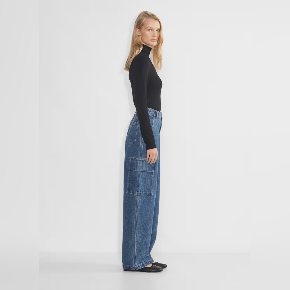 aritzia x Wilfred strut cargo jean